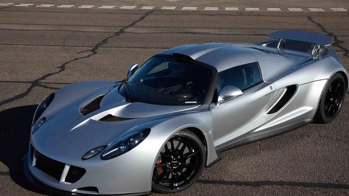 2011 Hennessey Venom GT Side Pose In Silver